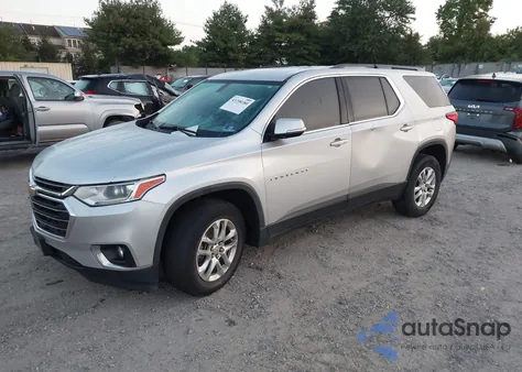 2019 Chevrolet Traverse 1Lt из США, поврежденный, VIN 1GNEVGKW4KJ227083